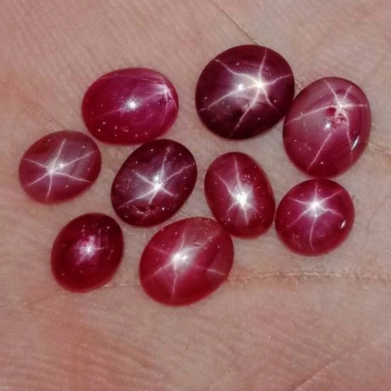 natural lostone Ruby star burma
