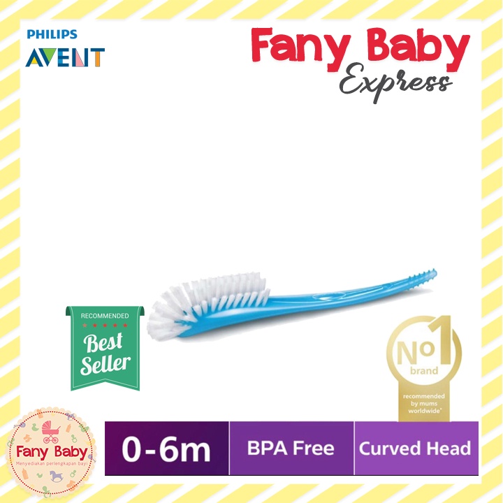 PHILIPS AVENT BOTTLE &amp; TEAT BRUSH GENERAL - SCF145/06