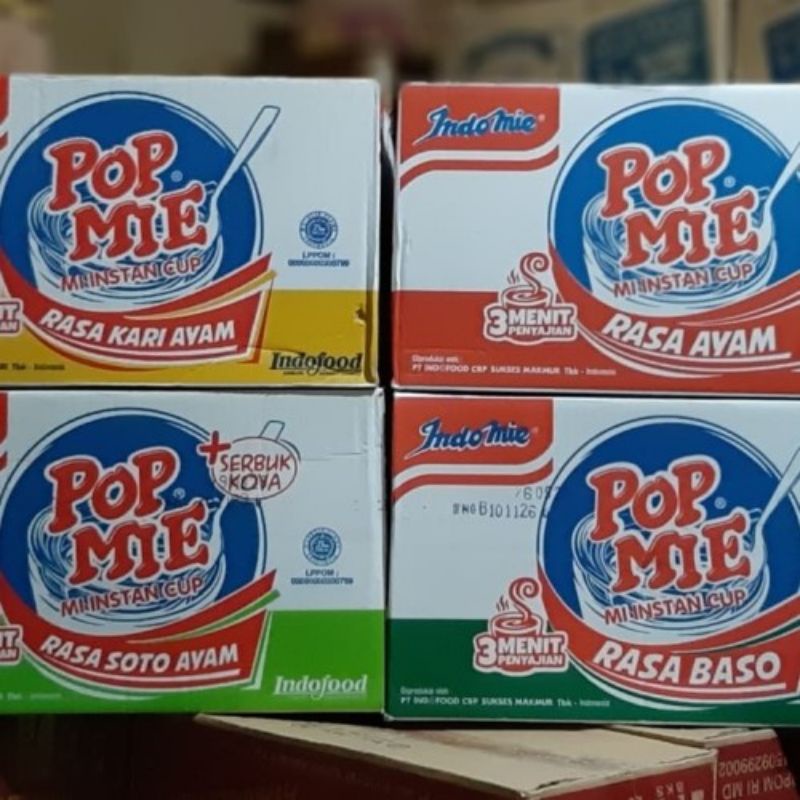 Pop Mie Besar 1 dus isi 24 pcs khusus kargo