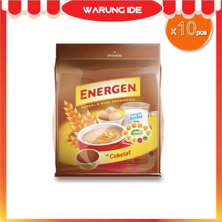 

Energen Coklat Pouch (10 Sachet x 29 gr)