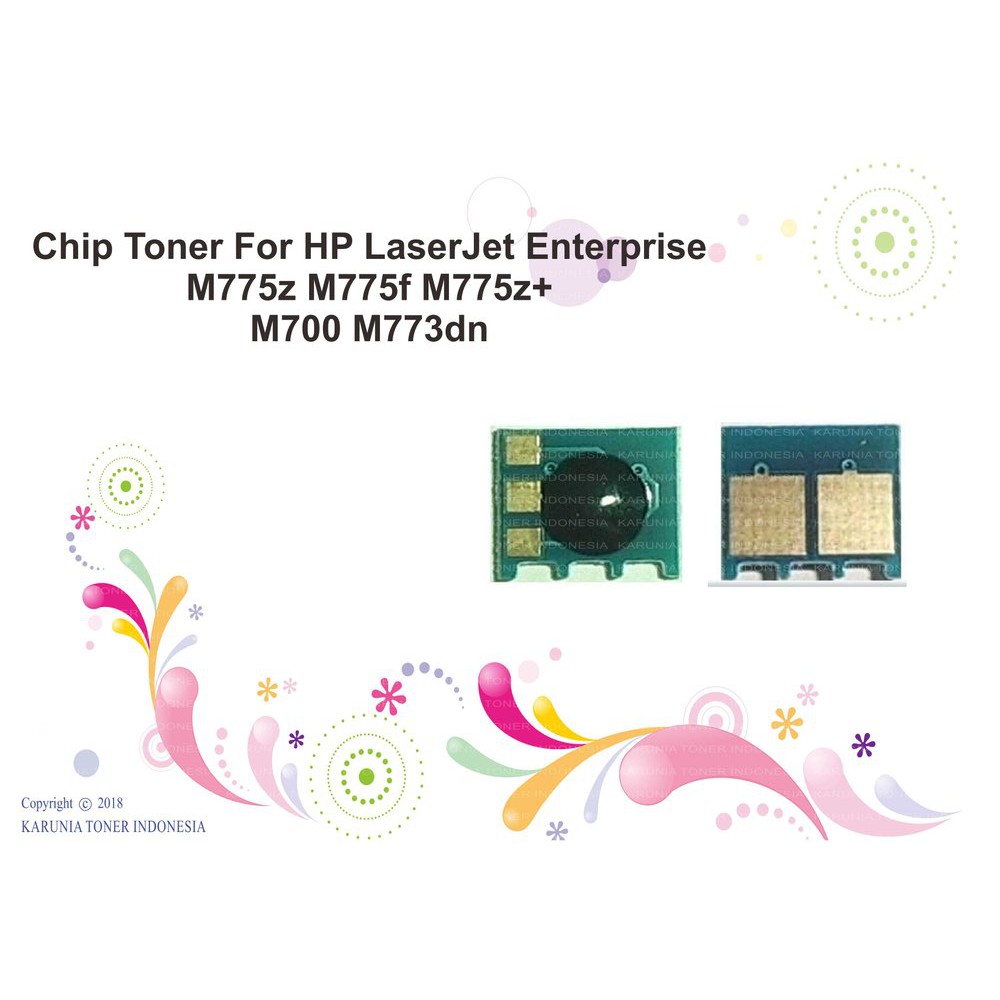 Chip Toner LaserJet Enterprise M775z M775f M775z M700 M773dn