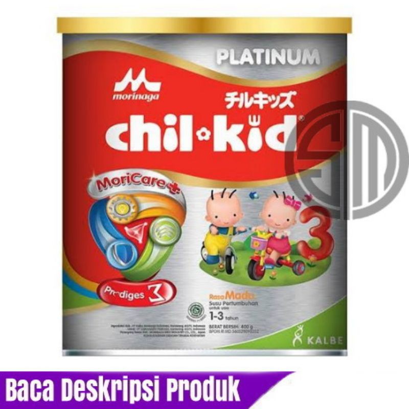 [ PROMO ] Morinaga Chil - Kid Platinum 3 400 Gram 1 - 3 Tahun