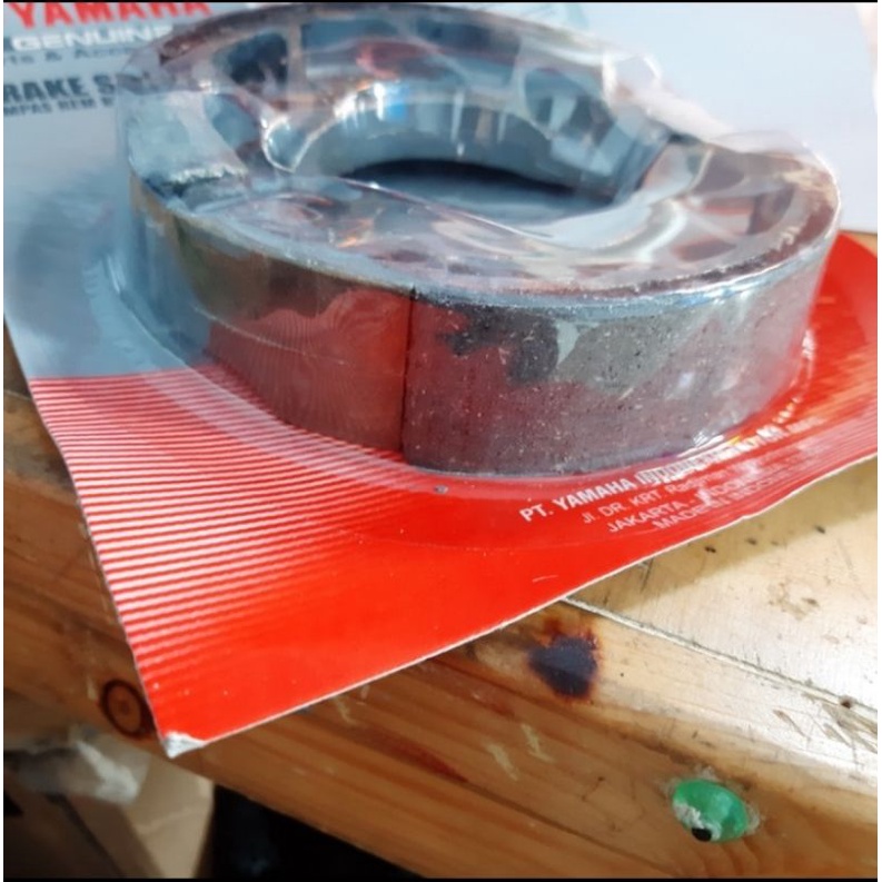 kampas rem belakang jupiter MX old