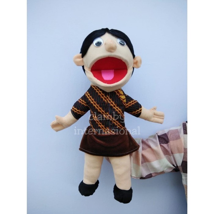 Boneka Tangan Muppet Guru | Boneka Edukasi Mulut Gerak