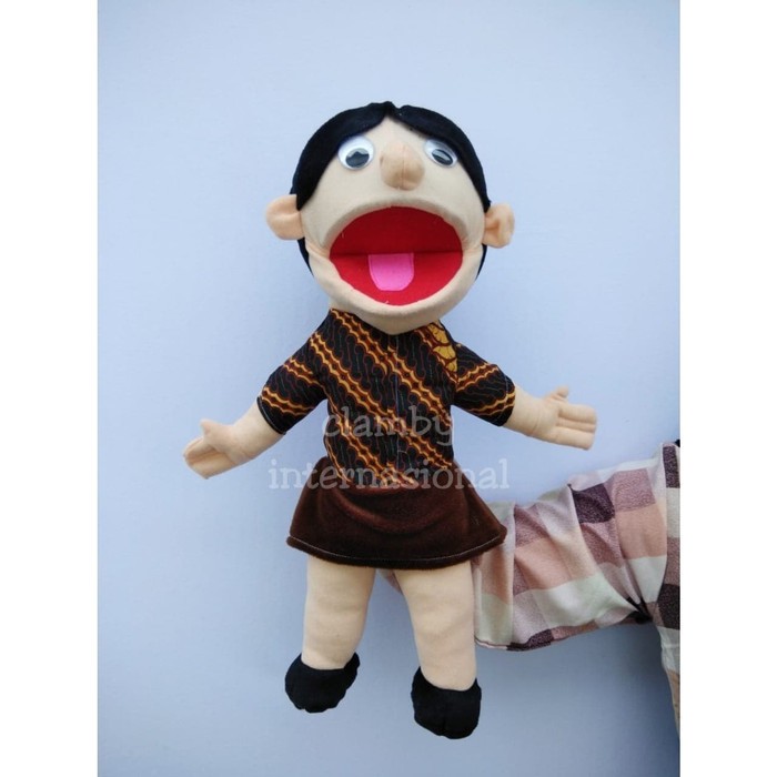 Boneka Tangan Muppet Guru | Boneka Edukasi Mulut Gerak