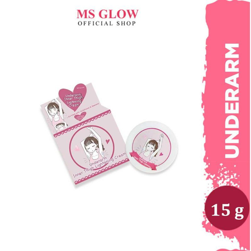 MS Glow Underarm - Cream Pemutih Ketiak - 1 Item