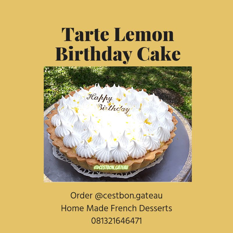 

Tarte Lemon