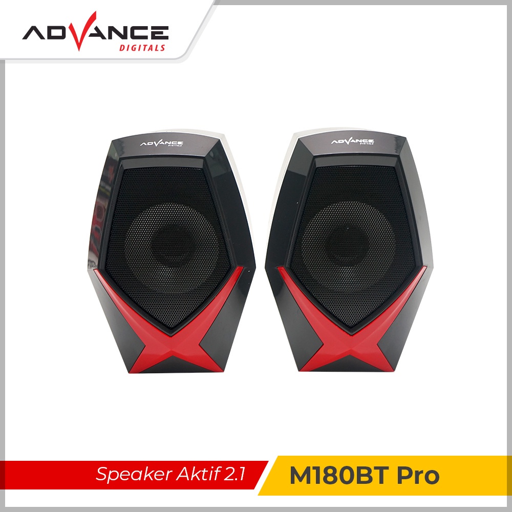 Advance Digitals M180BT PRO Speaker Aktif Bluetooth Hitam | Garansi Resmi Advance