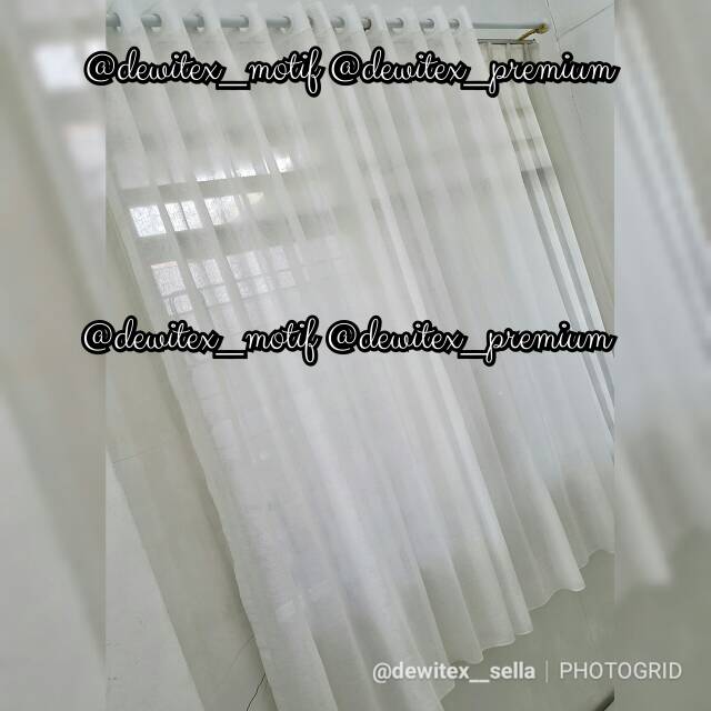 Premium 100%  Linen Sheers / Vitras Linen