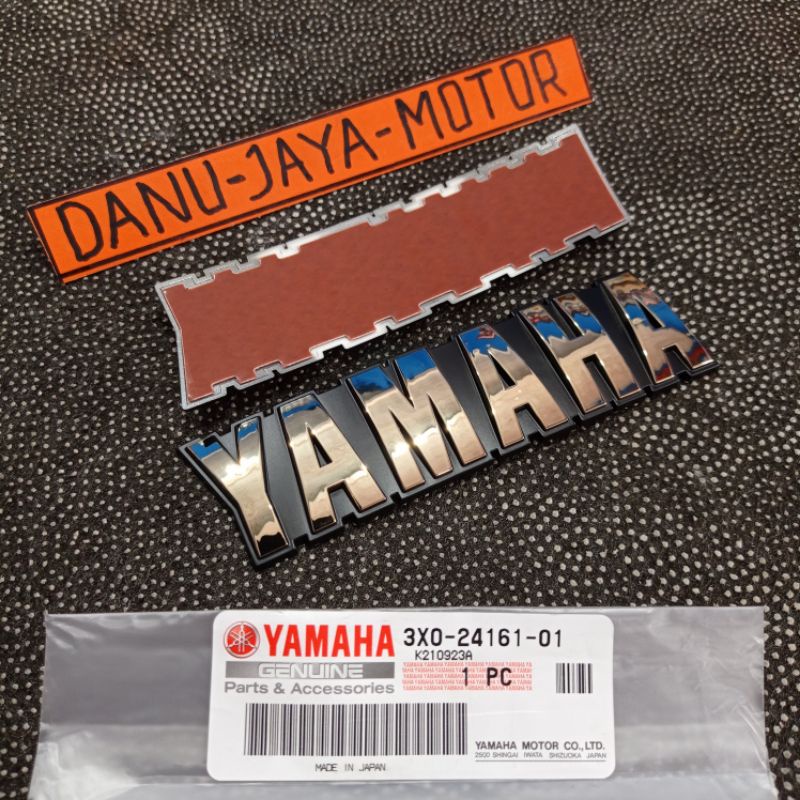 EMBLEM TANGKI RX KING MASTER COBRA ORIGINAL JAPAN 3X0-24161-01