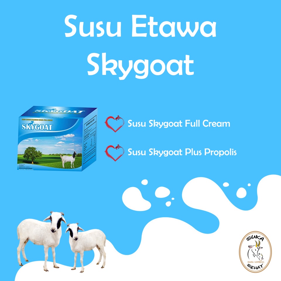 

SkyGoat Susu Kambing Etawa Bubuk | Sky Goat Original