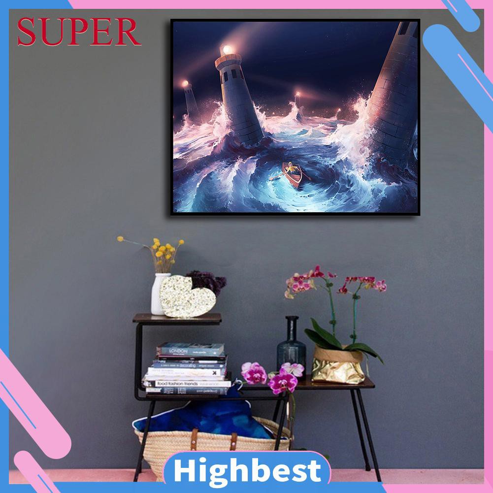 Highbest Lukisan Diamond 5d Diy Gambar Kartun Laut Untuk Dekorasi Rumah Shopee Indonesia