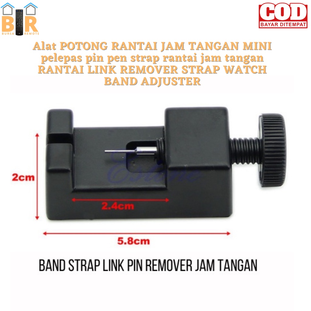 Alat POTONG RANTAI JAM TANGAN MINI pelepas pin pen strap rantai jam tangan RANTAI LINK REMOVER STRAP WATCH BAND ADJUSTER