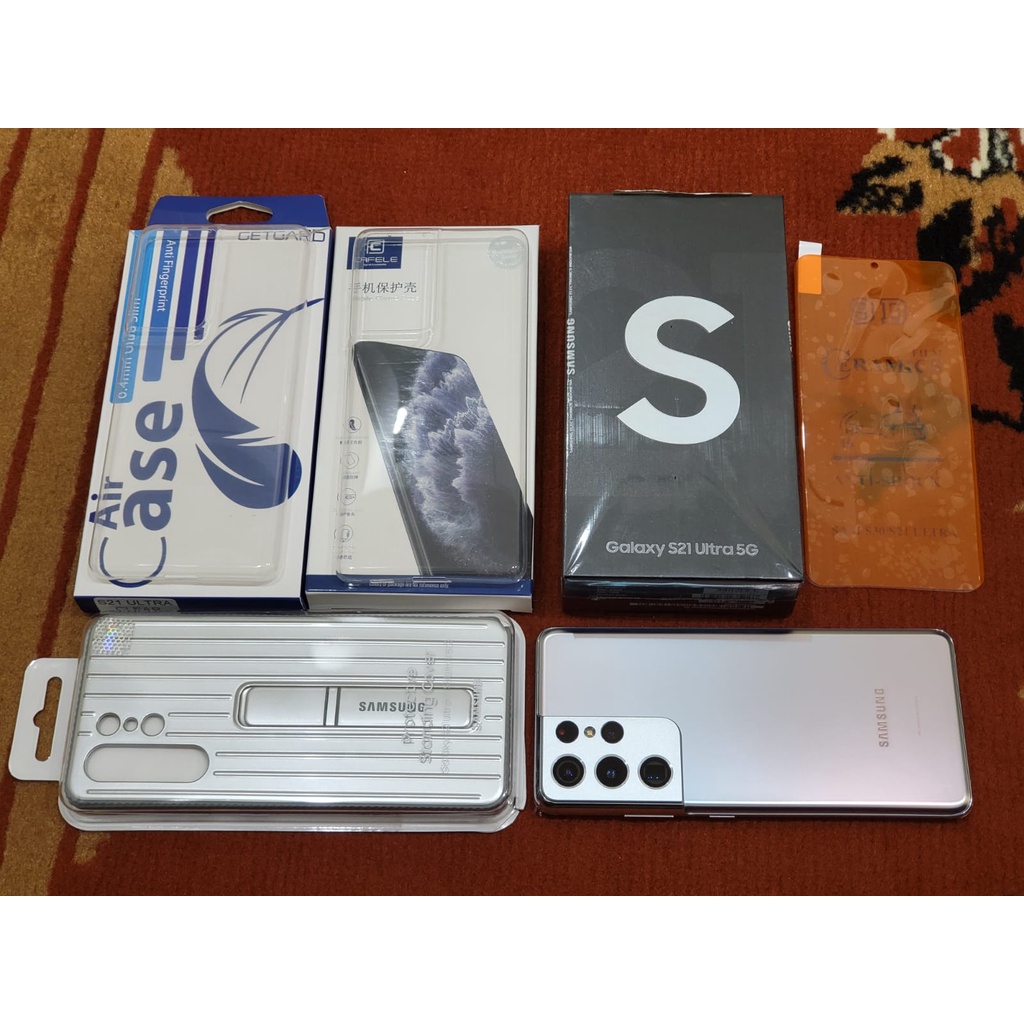 Samsung Galaxy S21 Ultra 512gb SEIN ram 16gb 5g fullset