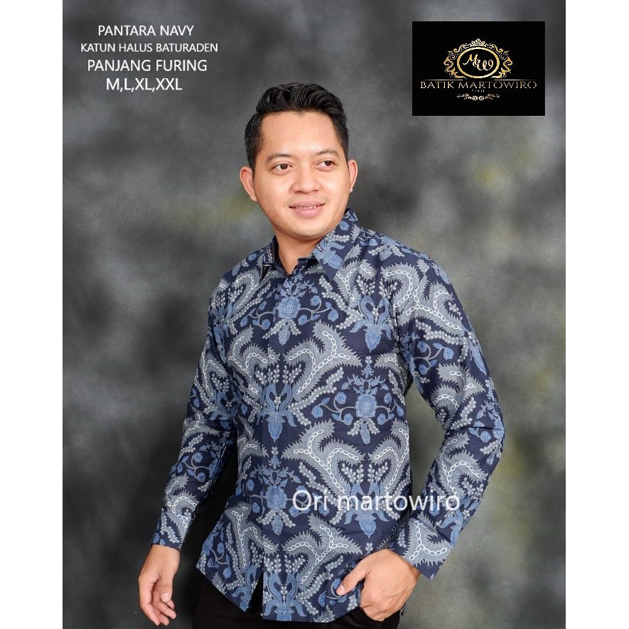 PANTARA NAVY MARTOWIRO KEMEJA BATIK PRIA LENGAN PANJANG PENDEK LAPIS FURING ATASAN BATIK PRIA MODERN PITOJIWO NEW BIRU ABINAYA HITAM ANTOKORO LEMBAYUNG IRENG DEWAWANGSA NAVY SETYO KAMULYAN ASWO MULYO PANTARA NAVY ASWOMULYO PARAMARTA ABANG WIRO KAMULYAN