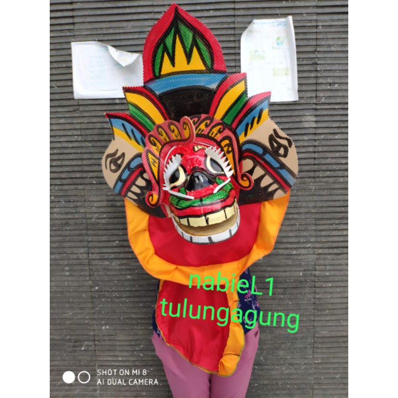 barongan spon anak paud tk