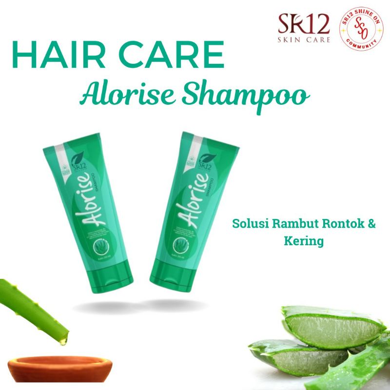 HAIR CARE ALORISE SHAMPOO SR12 / rambut kering dan rontok