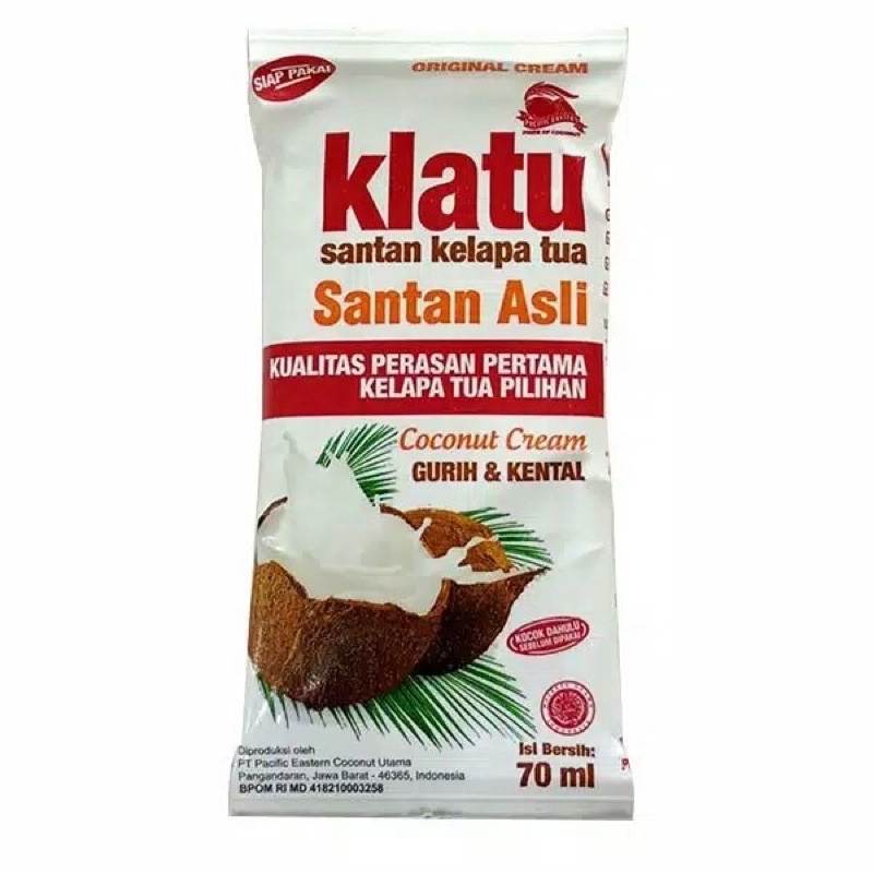 

Klatu santan 70ml