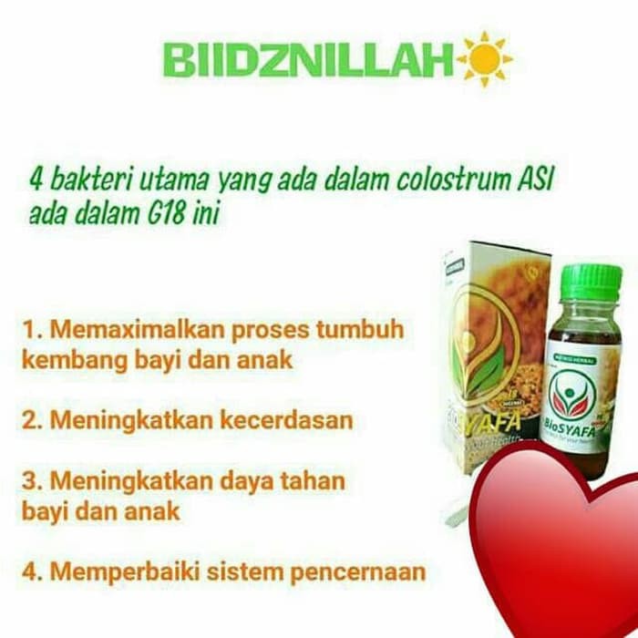 BIOSYAFA MAXIMA G18 Probiotik Siklus