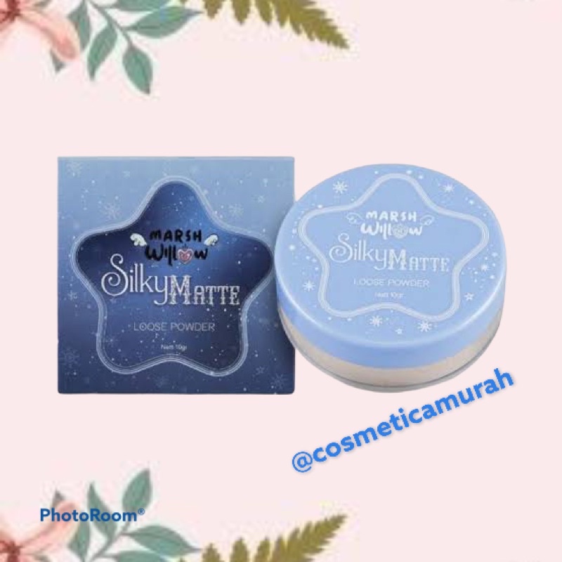 marshwillow silky matte loose powder | bedan tabur marshwillow