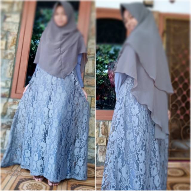 Gamis Burkat full