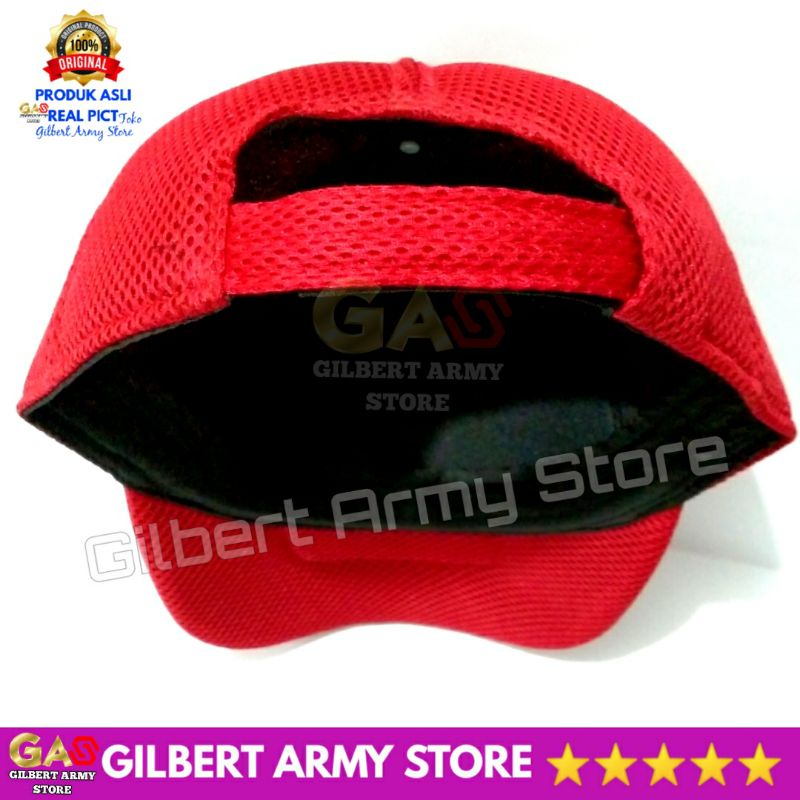 GILBERT ARMY STORE Terbaru Topi Sukhoi Jaring kualitas premium tni Au original