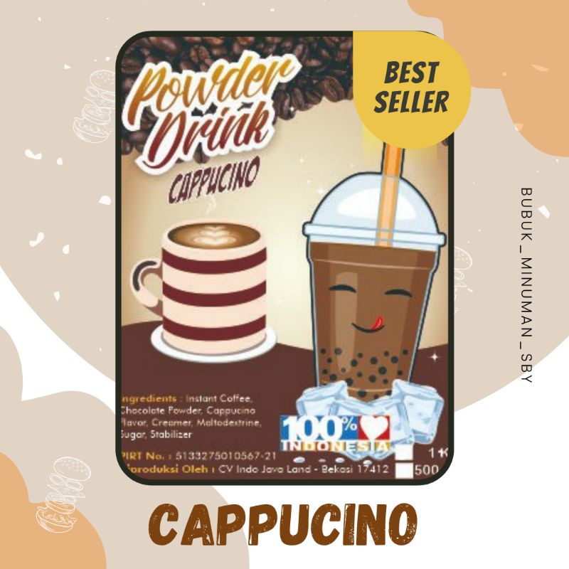 

Javaland Bubuk Minuman Rasa Cappucino Kemasan 1kg