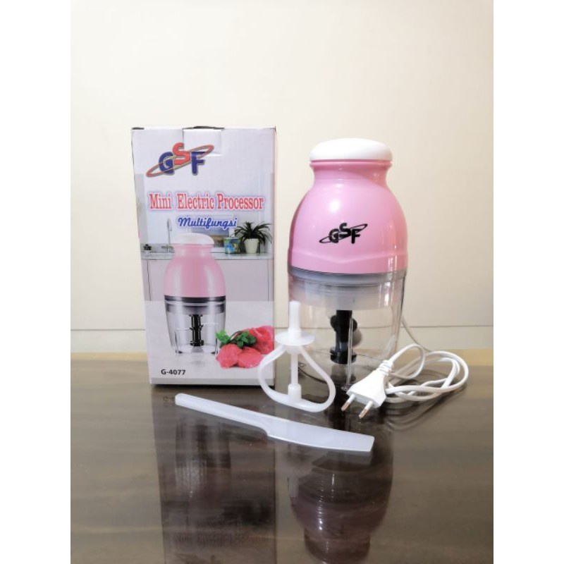 Food Chopper GSF G-4077 Blender Kapsul Capsule Portable Cutter Quatre