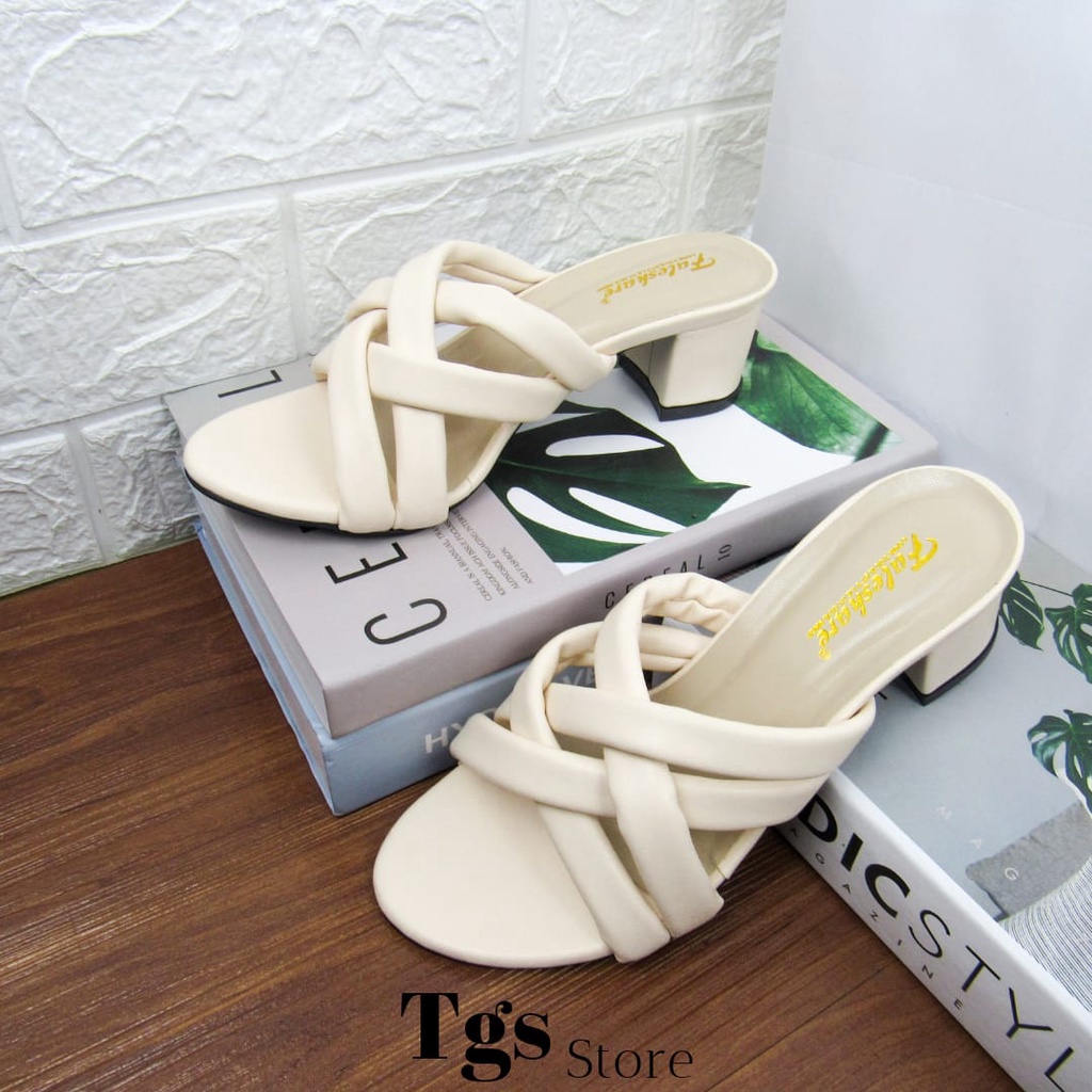 Sandal Wanita Hak Chunky 5cm RD-01