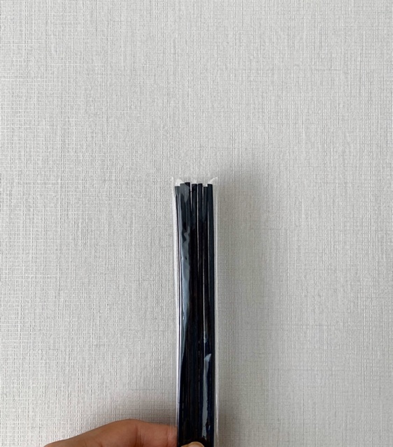 Stik Rotan Hitam Reed Diffuser Black Rattan Stick lurus bukan fiber per pcs-1