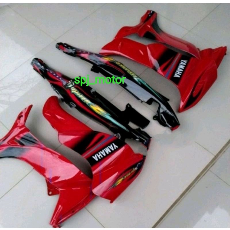 COVER BODY BELAKANG DAN SAYAP LUAR DALAM JUPITER Z LAMA Z CW BONUS STRIPING