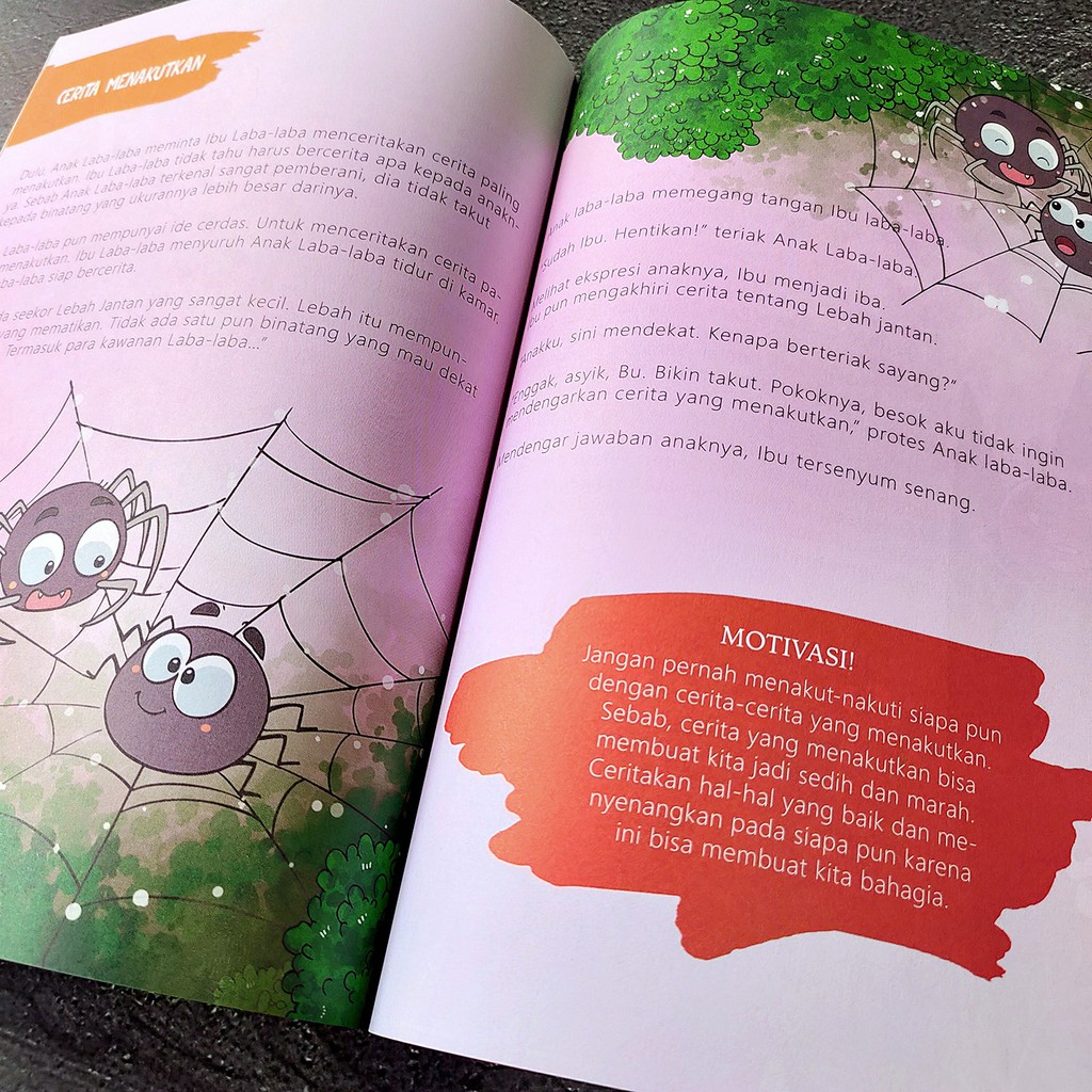 BUKU DONGENG FABEL MOTIVASI UNTUK ANAK-4