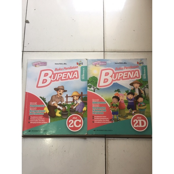 BUPENA 2C DAN 2D SEMESTER KEDUA UNTUK SD KELAS 2 KURIKULUM 2013 REVISI