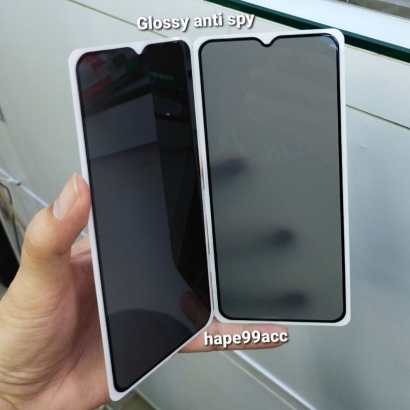 Vivo Y21 Y21s Y21T Y33s tempered glass privacy anti gores anti spy