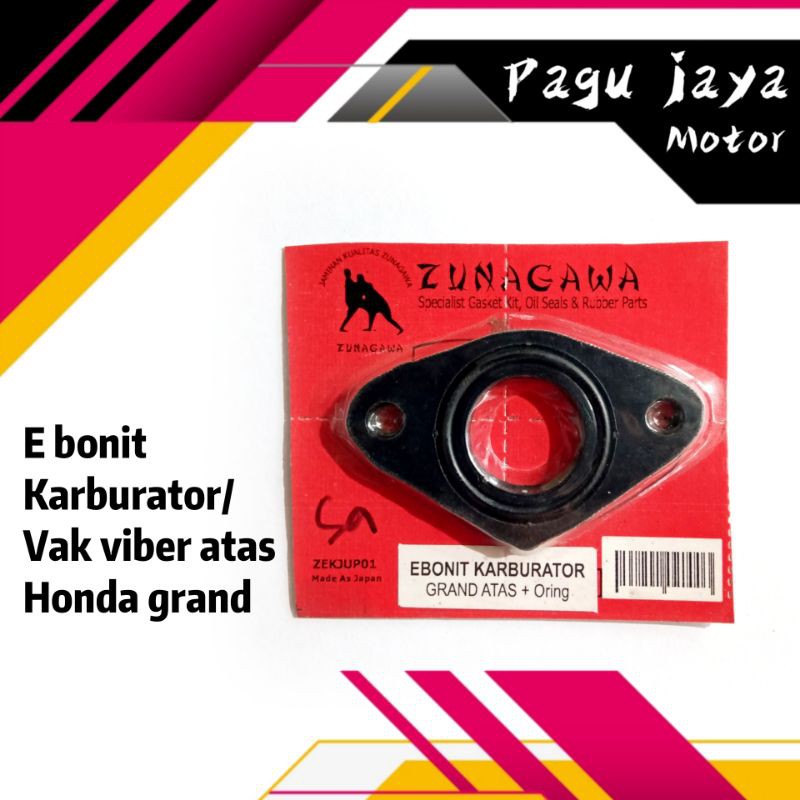 bonit ebonit paking carburator viber atas honda grand supra x prima supra star astrea