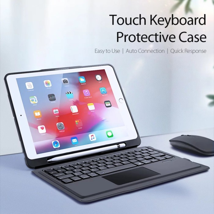 Keyboard iPad 9 10.2 2021 wireless Bluetooth Keyboard Dux Ducis