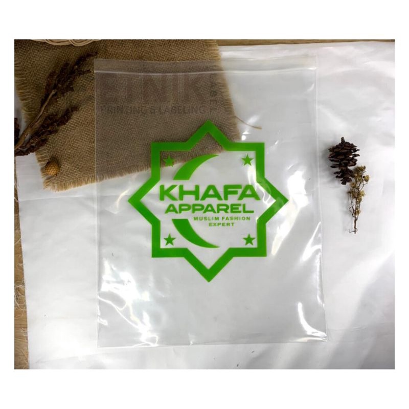 

plastik PE klip bening, plastik packing
