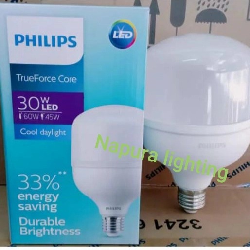 ORIGINAL Lampu LED Philips 30 Watt Putih / LED TrueForce Core 30W CDL