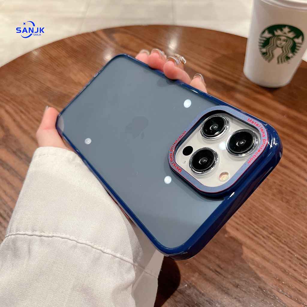 New ！！high quality Suitable for iPhone 14 anti fingerprint phone case iPhone 14 plus 12 13 14 Pro Max hard case metal camera+metal button phone case