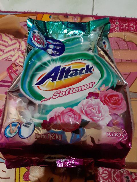 Attack Detergent Plus Softener 1.2kg