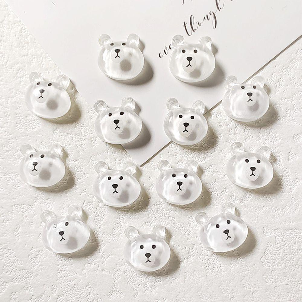 AUGUSTINA Augustina Paku Charms Lucu Permen Warna Kuku Kecantikan Hiasan Kuku DIY Manicure Aksesoris 3D Dekorasi Kuku