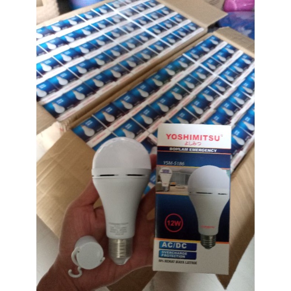 bohlam led / lampu led emergency