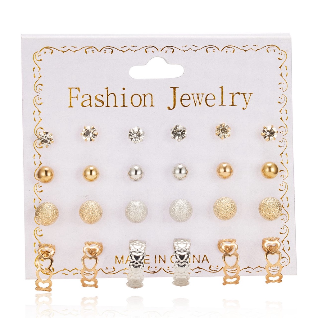 ✿AYN✿ Anting Earrings SET FA51 Import Model Wanita