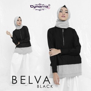 Setelan Blouse Kulot  Pashmina Untuk Wanita Hijab Belva 