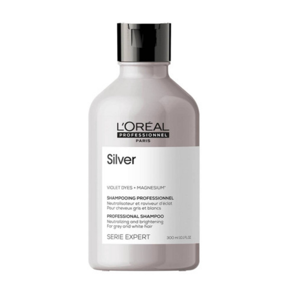 L'Oreal Serie Expert Violet Dyes + Magnesium - Silver Shampoo 300ml - LOreal