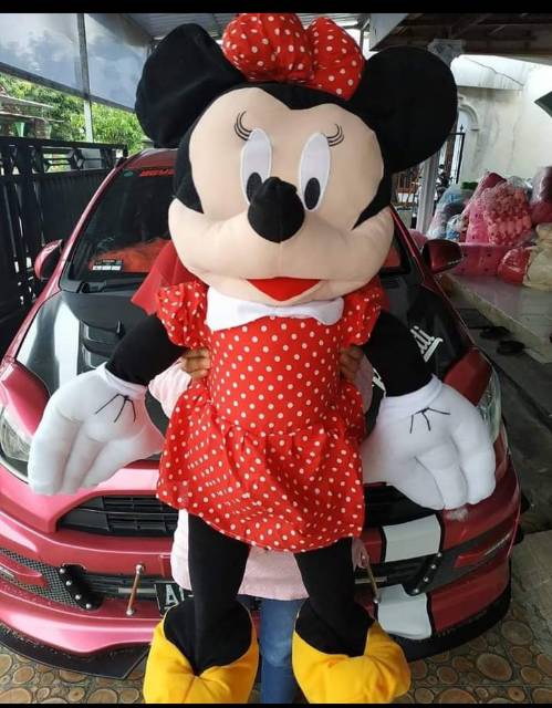 Boneka micky minnie mouse jumbo