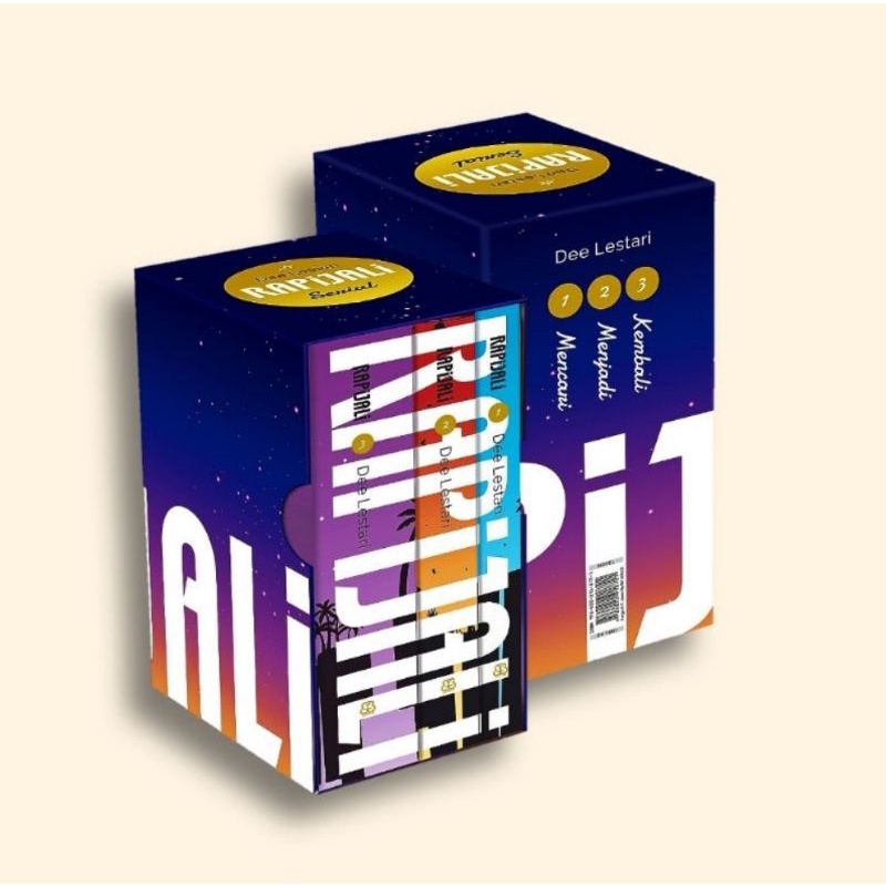 Boxset Rapijali Dee Lestari