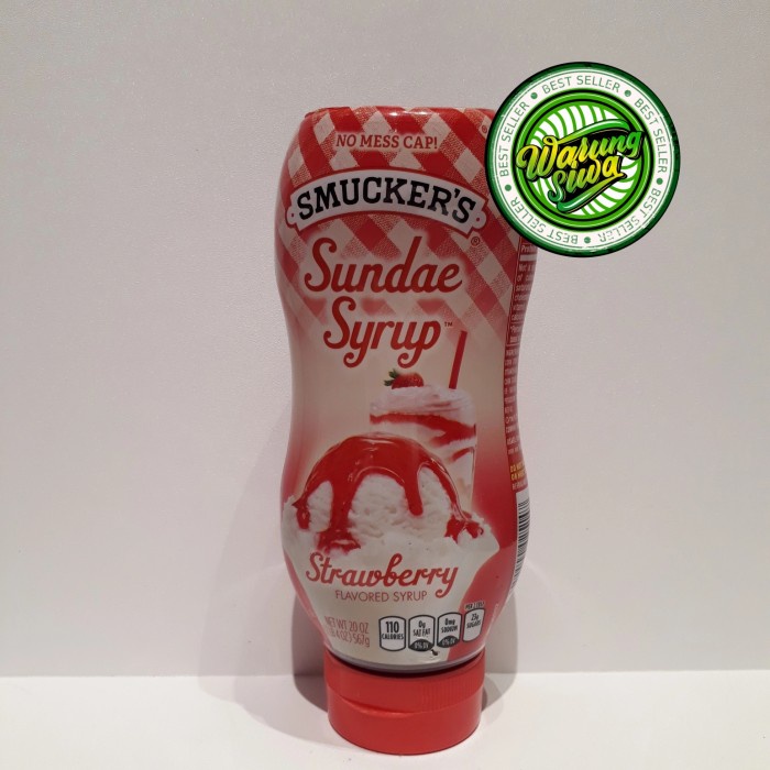 

smucker's sundae strawberry syrup 567gr