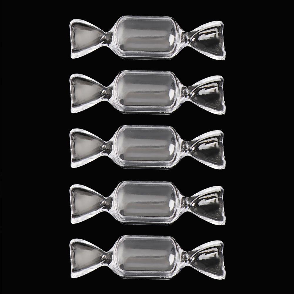 Ly 1/2 /5 /10 Pcs Candy Box Acrylic Kotak Penyimpanan Organizer Transparan