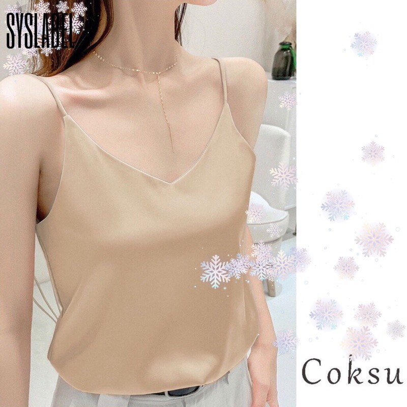 [COD] BEST SELLER Basic Tank Top Tali - Tank Top Premium - Strappy Tank-Coksu